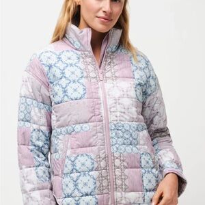 Travis Mathew Women's Bold + Bloom Quilted Jacket size S
